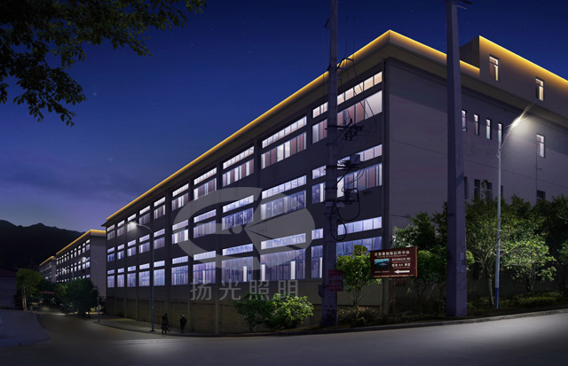 云陽工業(yè)園區(qū)夜景亮化設(shè)計(jì)效果圖九