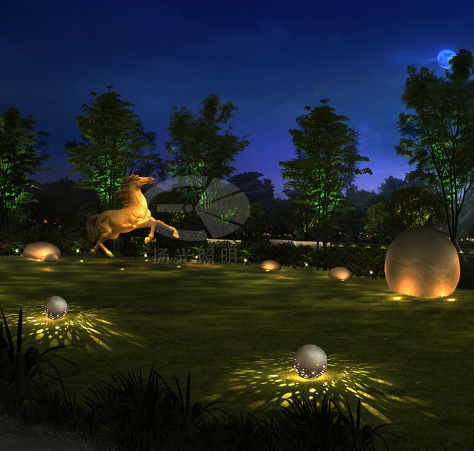 園林夜景照明設計