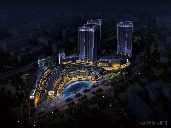 昆明舒鉑廣場(chǎng)景觀(guān)照明設(shè)計(jì)